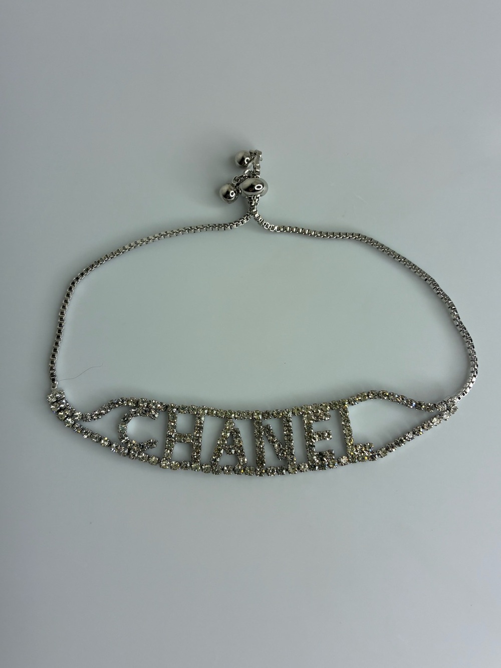 Vintage Crystal Bracelet - Silver Sparkle